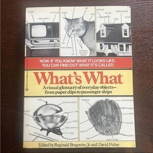 What's What Visual Glossary Book - Illustrated Guide